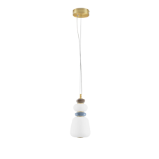 9009204 Висечка светилка PALO LED 20W 3000K Керамика, Стакло и Метал Nova Luce